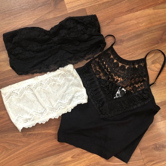 Candie's Other - Bundle 3 Bralettes / Bandeaus